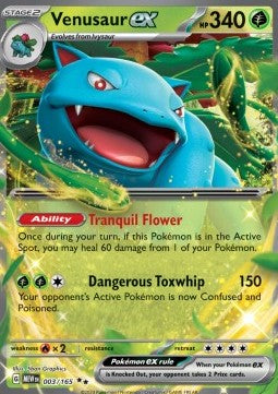 florizarre EX - 003/165 PROMO